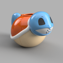 ffsdfdfdfs.png Pokemon - Squirtle - Squirt Bottle - Zenigame Watering Can - ゼニガメじょうろ - 3D Model