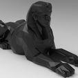 untitled.223.jpg Low Poly  Sphinx