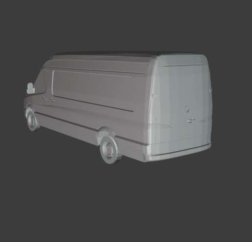 🚗 2017 MERCEDES BENZ SPRINTER・ STL File for 3D printing・Cults