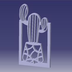 Wall-Planter-1_5.jpg STL file Wall Decor cactus・Model to download and 3D print, Deepak_Spinta