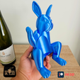 Pic-2024-03-11T135627.856.png Bunny Wine Bottle Holder / Nice and Naughty Versions / No Supports / 3MF