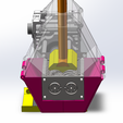 屏幕截图-73.png Full coverage hood with push rod for mini shredder