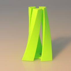IMG_6601.JPG Archivo STL gratuito Jarrón tri-oval・Idea de impresión 3D para descargar