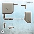 5.jpg Modern military checkpoint with double bunkers, fence and sandbags (9) - Cold Era Modern Warfare Conflict World War 3