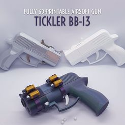cover_thangs_not_nipple.jpg Tickler BB-13 — Fully 3D-printable airsoft gun with bullets