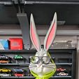 Messenger_creation_A0CC926A-6A0F-4A36-8A1E-7A25D50EAE60.jpeg Bugs bunny urban vibes Fan art (multiparts/3mf)