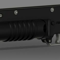 AirsoftGrenadeLauncher-5.jpg Archivo STL Kit de lanzamiento de granadas de airsoft V2・Diseño para descargar y imprimir en 3D, AirsoftSima