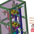 industrial-3D-model-Double-layer-conveyor5.jpg industrial 3D model Double layer conveyor