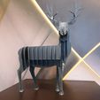 20230129_161220_обработано.jpg STL-Datei Hirsch・3D-Druck-Idee zum Herunterladen