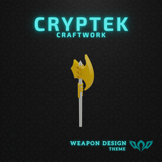 03. Bionicle Axe Legendary Bionicle-Inspired Sci-Fi Weapon Scale Replica