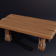 Table1.png Medieval miniature rectangular table