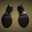 5.png Women's High Heels Sandals - Leopard Pattern