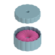 2.png MARSHMALLOW DONUT BATH BOMB SOLID SOAP PRESS MOLD