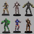page3.jpg Ironman Super Pack x36 Figures - low poly 3d print