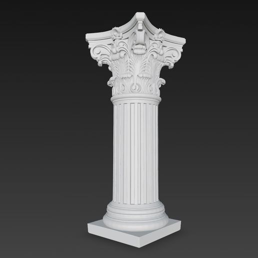 IMG_2745.jpg Capital de la colonne corinthienne - Modèle 3D