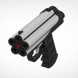 021.jpg Archivo STL SFX pistola P11 bajo el agua de la película Lara Croft Tomb Raider: La Cuna de la Vida 2003 modelo de impresión 3d・Plan para descargar y imprimir en 3D, vetrock