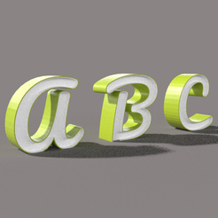 Render.png LedBox Font - Alphabet Collection - Letters and number boxes - No. 4