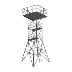 1.png 3D file watch tower・3D printer design to download