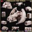 galactic-bundle-sci-fi-diorama-3dprinting-3d-print-cyborg-robotic-vehicle-asset-3d-props-mechanical.jpg 20 Different Galactic Space Pack 1/48 Scale STL Collection