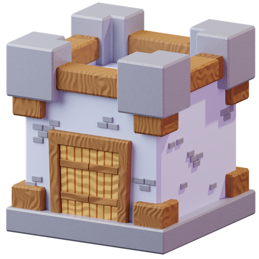 STL FILE - castle 1 3D model
