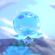 tbrender_Viewport_001.png STL-Datei Schwimmender Hydropilz LAMP Genshin Impact・3D-Druckvorlage zum Herunterladen