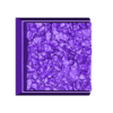 25mm_square_base_stoney_barren_004.stl 10x 25mm square base - stoney barren (+topper)