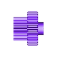 11_22_Tooth_Gear.stl WowWee Chip Robot Dog Back Legs Gear Box