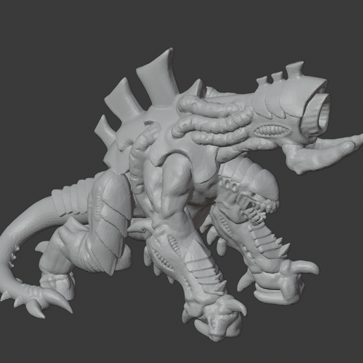 Epic Tyranid Biovore 3D model
