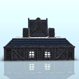 23.png Large traditionnal house (2) - Warhammer Age of Sigmar Alkemy Lord of the Rings War of the Rose Warcrow Saga