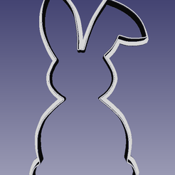 conejofree.png Cookies Cutter - Easter Bunny