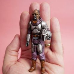 Star Wars Snoop Dogg from Big Subwoofer Vintage Style action Figure Pour impression 3D