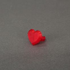 Heart_Ring_display_large.jpg Free STL file Heart Ring・Object to download and to 3D print