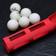 2012_11_Ping_Pong_Ball_Holder_display_large.jpg Fichier STL gratuit Support paramétrique pour balle de ping-pong・Plan imprimable en 3D à télécharger