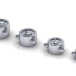 18.jpg STL-Datei Diamant-Anhänger - Lünettenfassung - Verschiedene Steingrößen・3D-druckbare Vorlage zum herunterladen, andreidiamonds