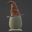 qqq.jpg Easter Egg wearing Harry Potter Sorting Hat