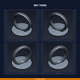 03_angles.png Dimensional Portal Gateway - 3D Printable STL File