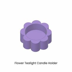 Flower-Tea-light-Candle-Holder.jpg Tea Light Candle Holder Flower