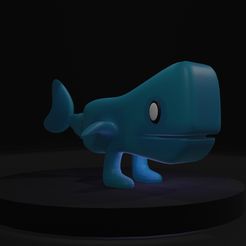 ballenaa.jpg Fichier STL Baleine à pattes・Objet pour impression 3D à télécharger
