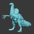 2020-Therisorcerer-2.jpg Therizinosaurus Sorcerer - Presupported D&D Dinosaur Hero