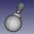 Screenshot-from-2022-07-14-18-19-55.png Free STL file Light Bulb Cord Pull・3D printable model to download