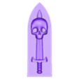 big-arch-sword-skull.stl Gotisches Raumschiffwrack A
