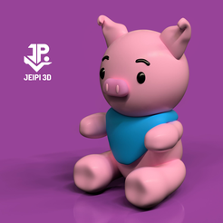 VERANO-22_013.png STL-Datei CHIBI PIG_ BABY PIG_ CERDITO DE PELUCHE・Vorlage für 3D-Druck zum herunterladen