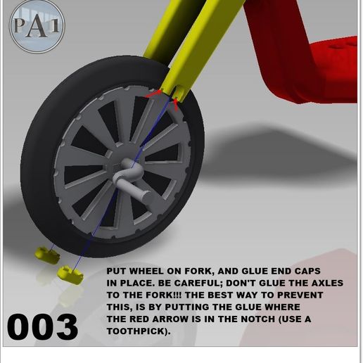 03.jpg 3D file MINI RETRO TOYS - Big Wheel Bike・3D printer model to download, PA1