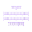 Handrails.stl HO Scale Old Western Corner Saloon