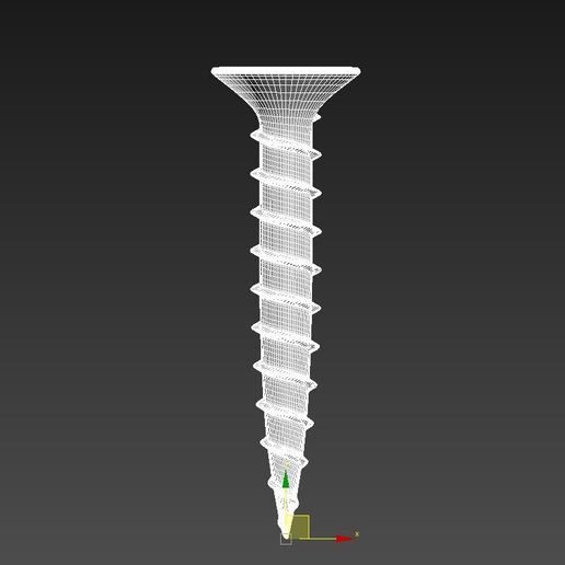 ⚙️ Precision 3D Printable Screw - Functional Industrial Hardware Model ...