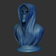 Shop3.jpg Skull with cape bust pedestal