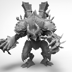 deathjack pose1 render.png Бесплатный STL файл Deathjack of Cryx・3D-печатная модель для загрузки