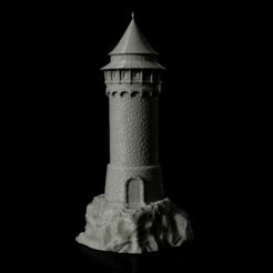 01.jpg Archivo STL gratis Torre del Dragón・Plan para descargar y imprimir en 3D, jansentee3d