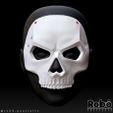 GHOST-MASK-RED-TEAM-141-STL-CALL-OF-DUTY-COD-MW2-MW3-WARZONE-SIMON-RILEY-TASK-FORCE-3D-PRINT-FILE-02.jpg Ghost Red Team 141 Mask - Call of Duty - Modern Warfare 2 - WARZONE - STL model 3D print file