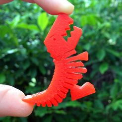flexy_rex_orig.jpg Free STL file Flexy Rex・Model to download and 3D print
